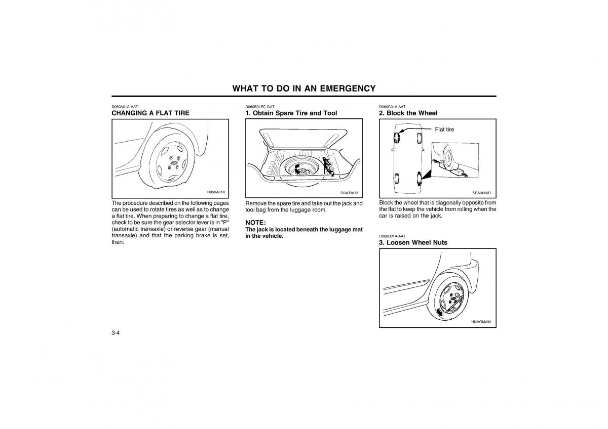 Bedienungsanleitung Hyundai Atos owners manual / page 80