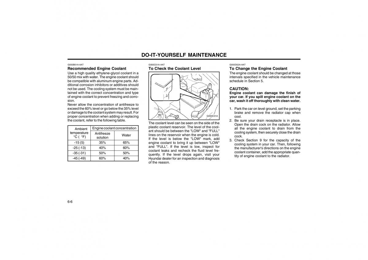 Bedienungsanleitung Hyundai Atos owners manual / page 101