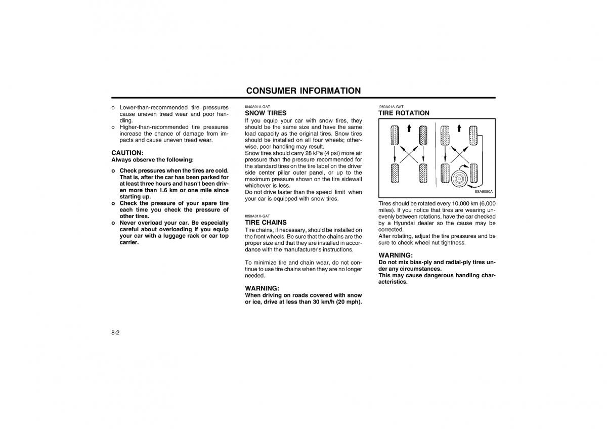 Bedienungsanleitung Hyundai Atos owners manual / page 119