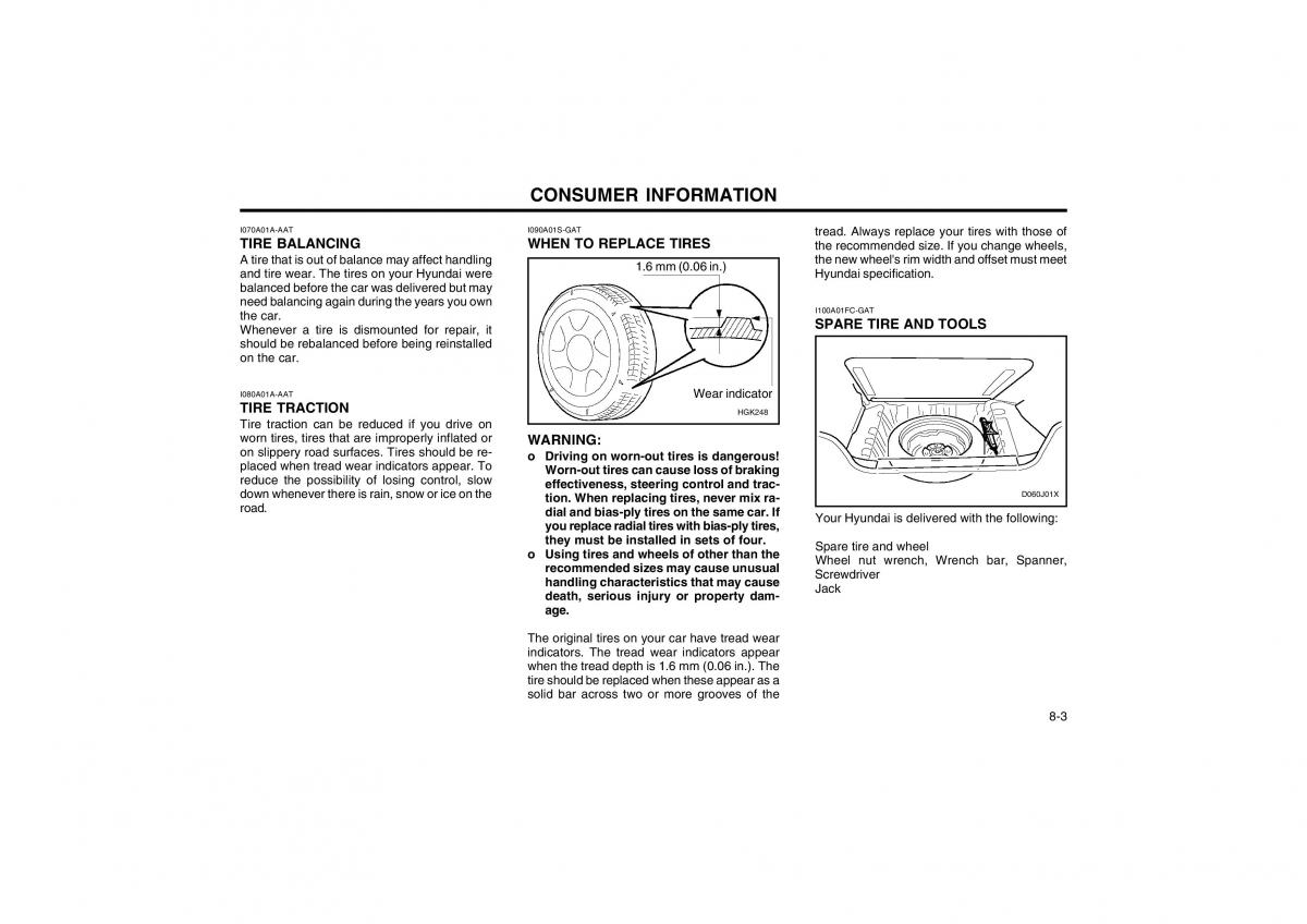 Bedienungsanleitung Hyundai Atos owners manual / page 120