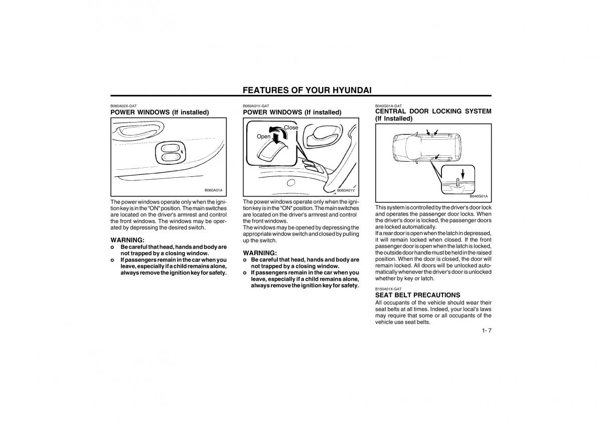 Bedienungsanleitung Hyundai Atos owners manual / page 15