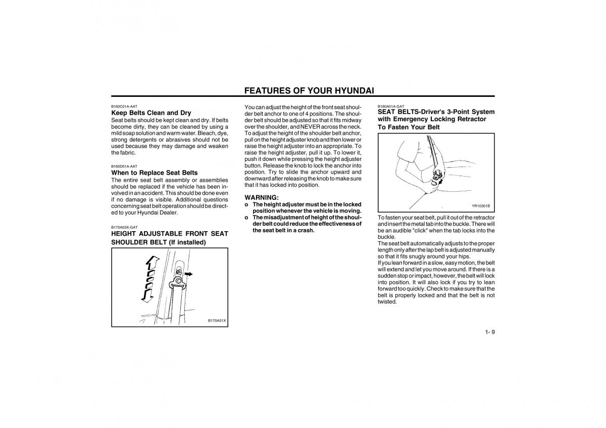 Bedienungsanleitung Hyundai Atos owners manual / page 17