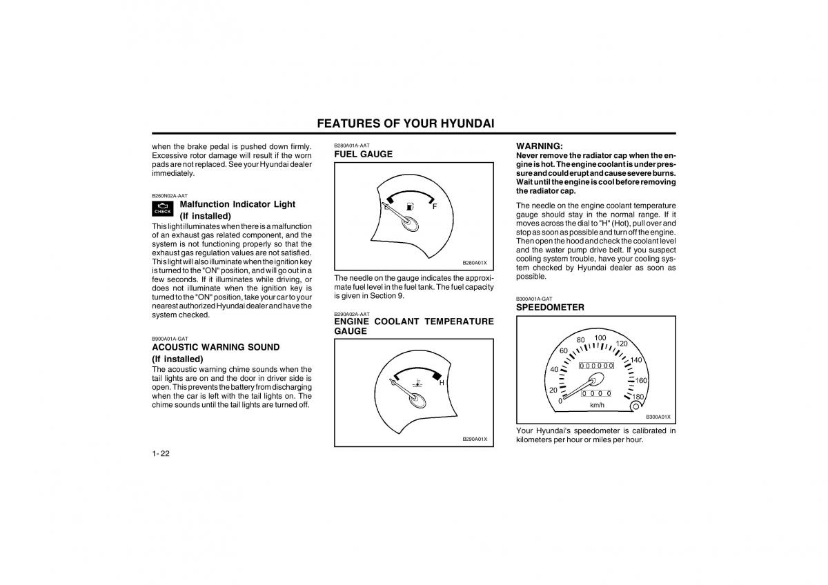 Bedienungsanleitung Hyundai Atos owners manual / page 30