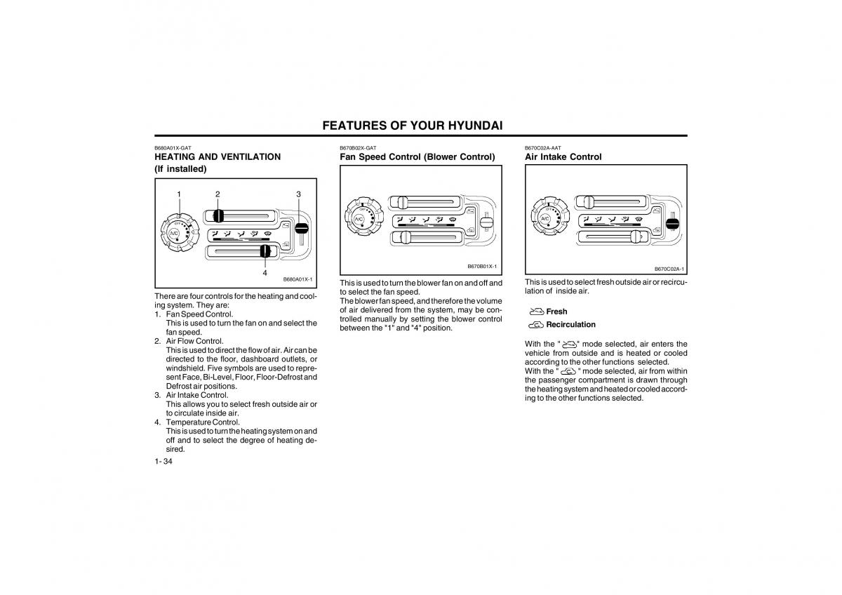 Hyundai Atos owners manual / page 42