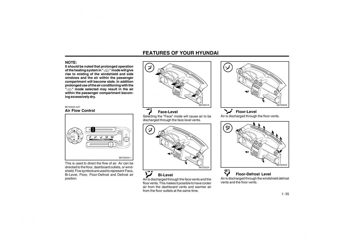 Bedienungsanleitung Hyundai Atos owners manual / page 43