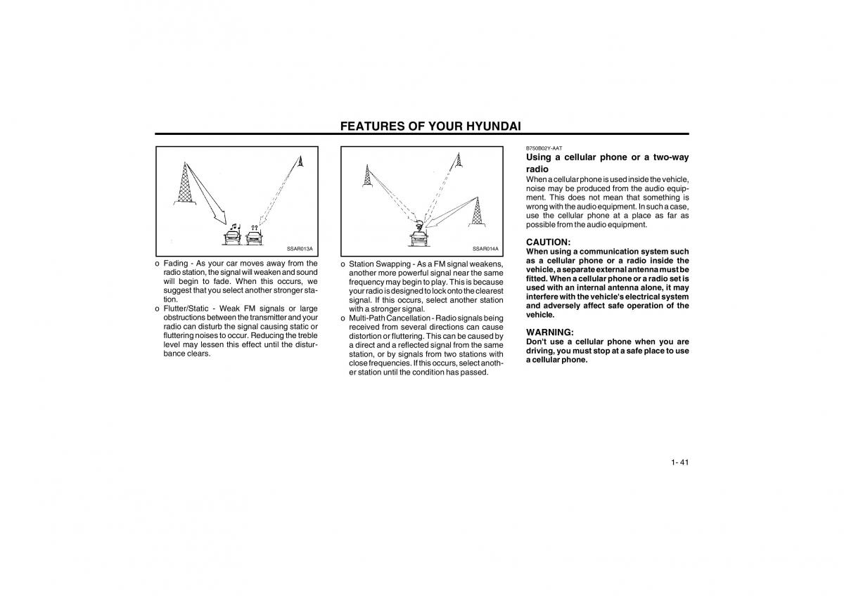 Bedienungsanleitung Hyundai Atos owners manual / page 49