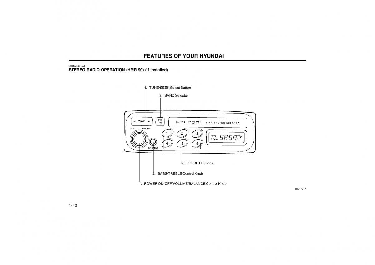 Bedienungsanleitung Hyundai Atos owners manual / page 50