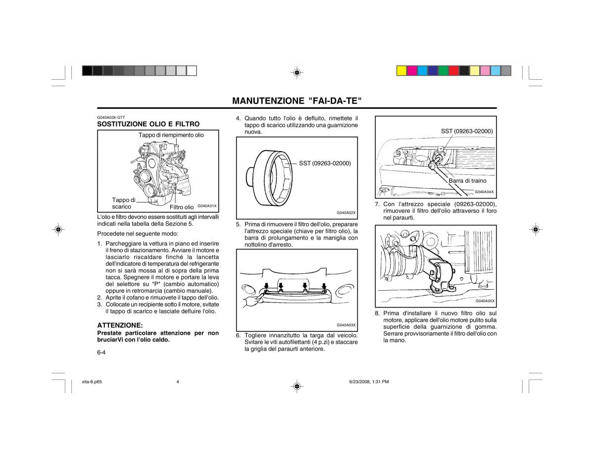 Hyundai Atos manuale del proprietario / page 85