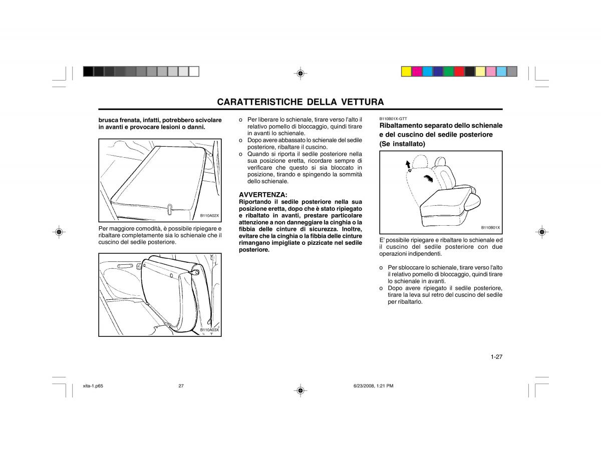 Hyundai Atos manuale del proprietario / page 35