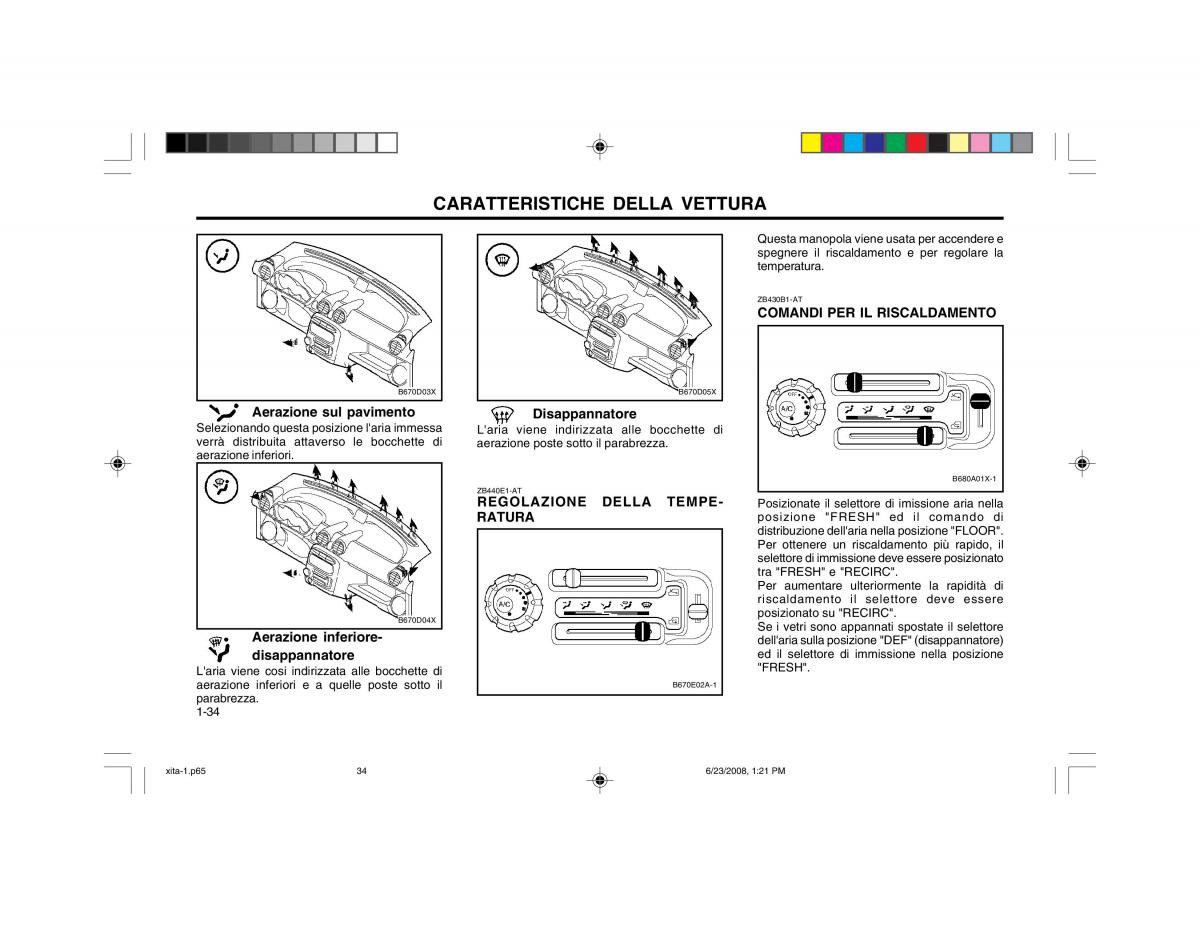 Hyundai Atos manuale del proprietario / page 42