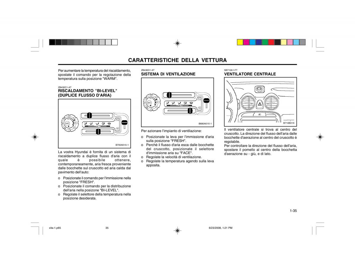 Hyundai Atos manuale del proprietario / page 43