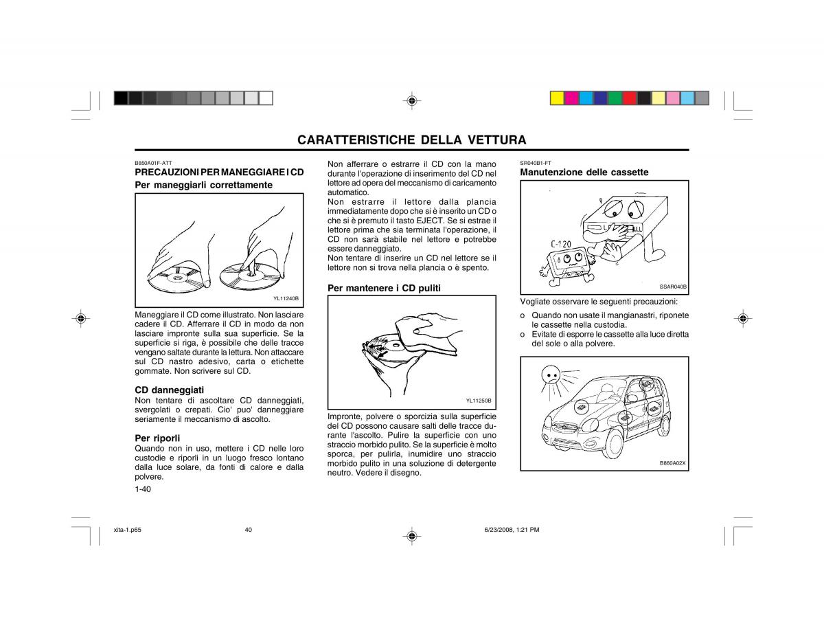 Hyundai Atos manuale del proprietario / page 48