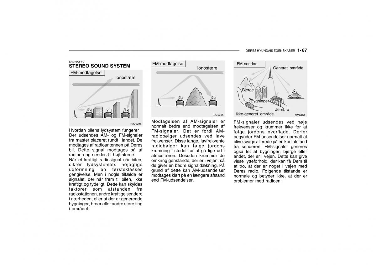 Hyundai Getz Bilens instruktionsbog / page 96