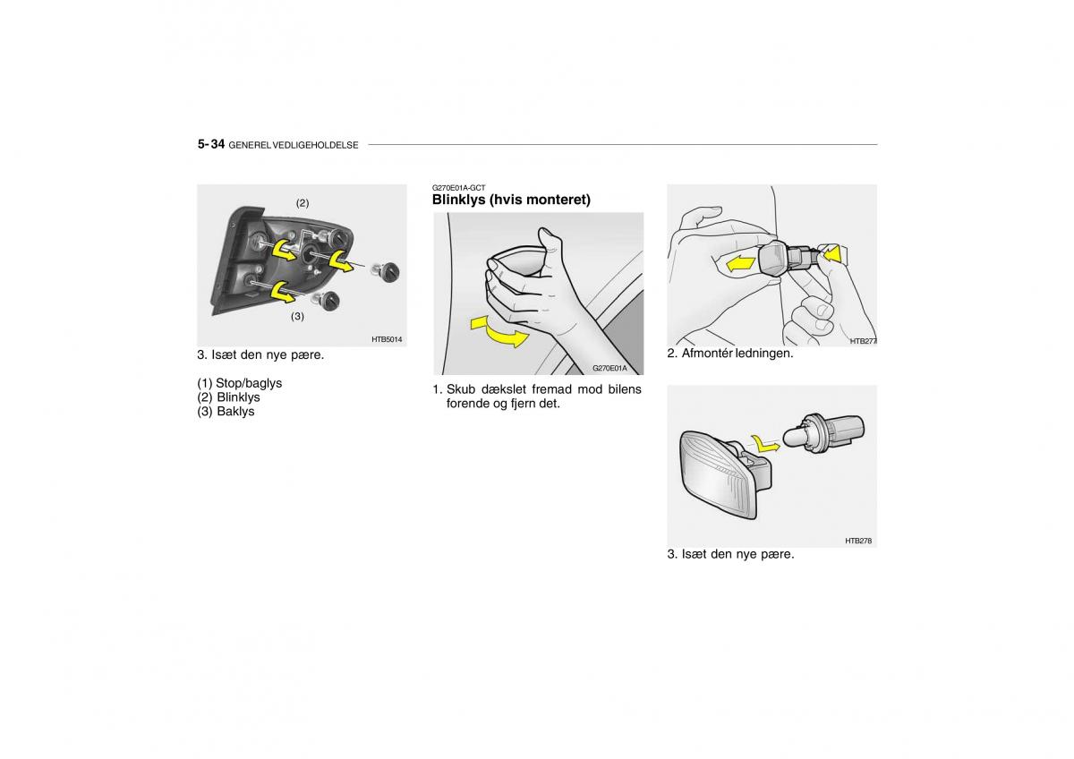 Hyundai Getz Bilens instruktionsbog / page 177