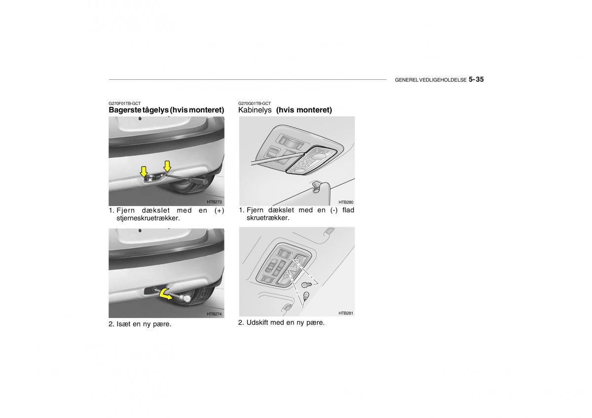 Hyundai Getz Bilens instruktionsbog / page 178