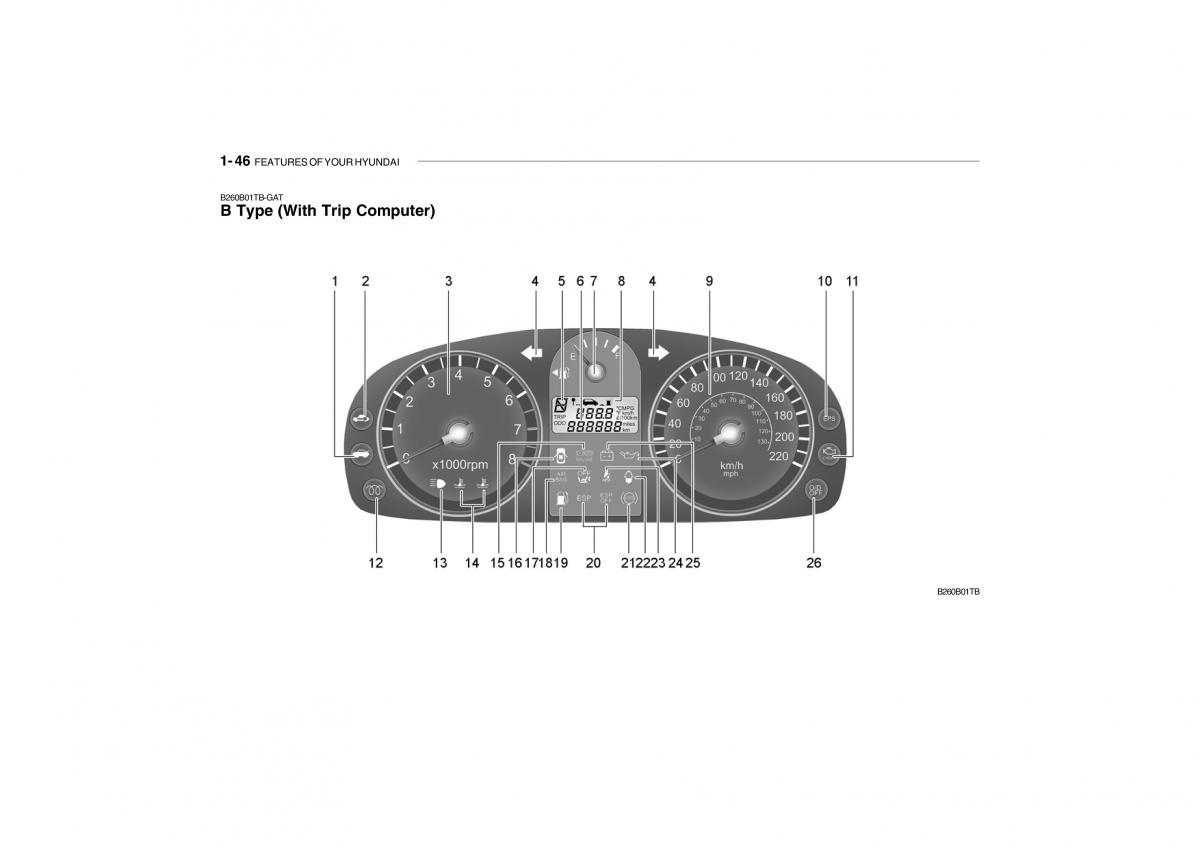 Hyundai Getz owners manual / page 58