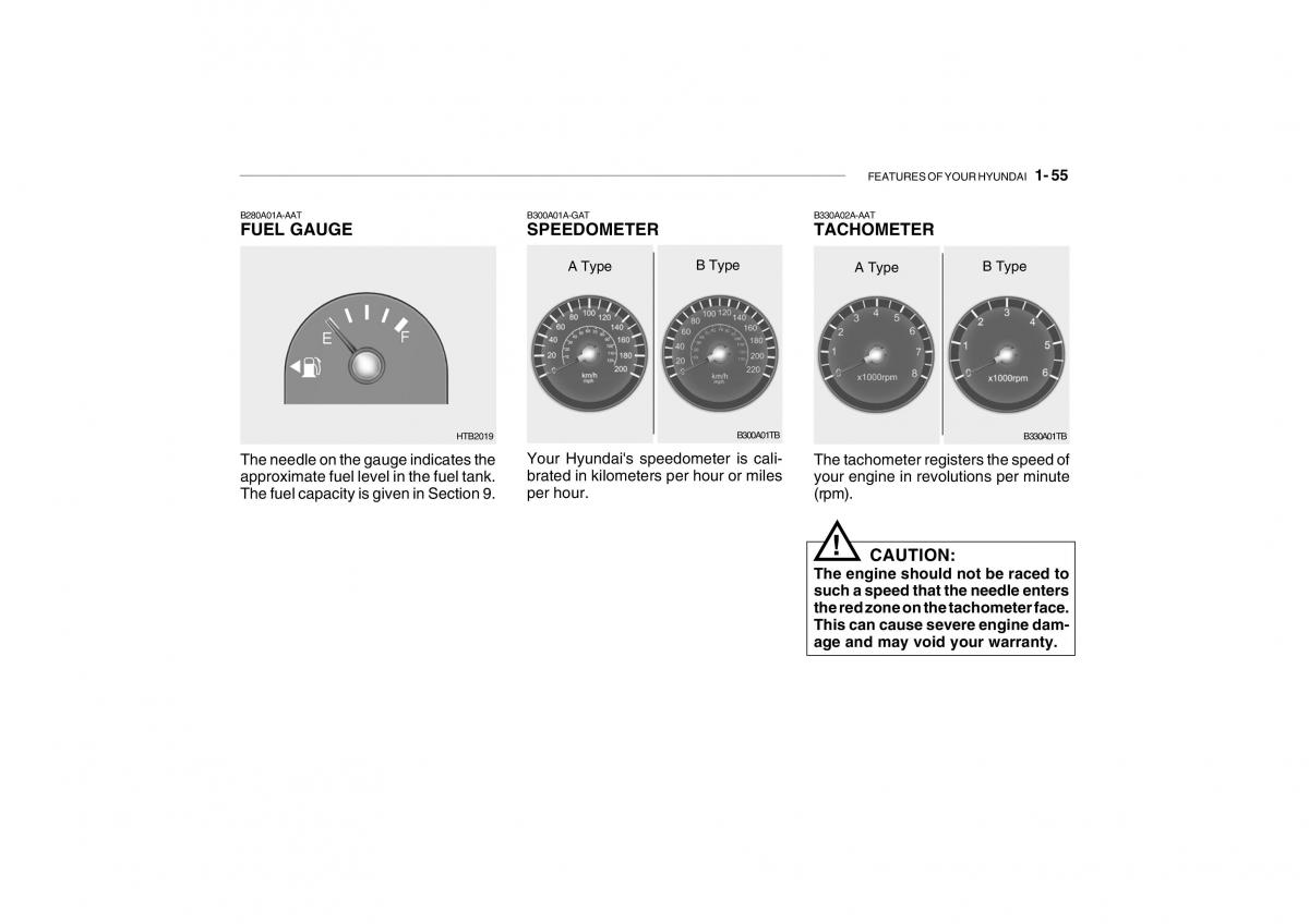 Hyundai Getz owners manual / page 67