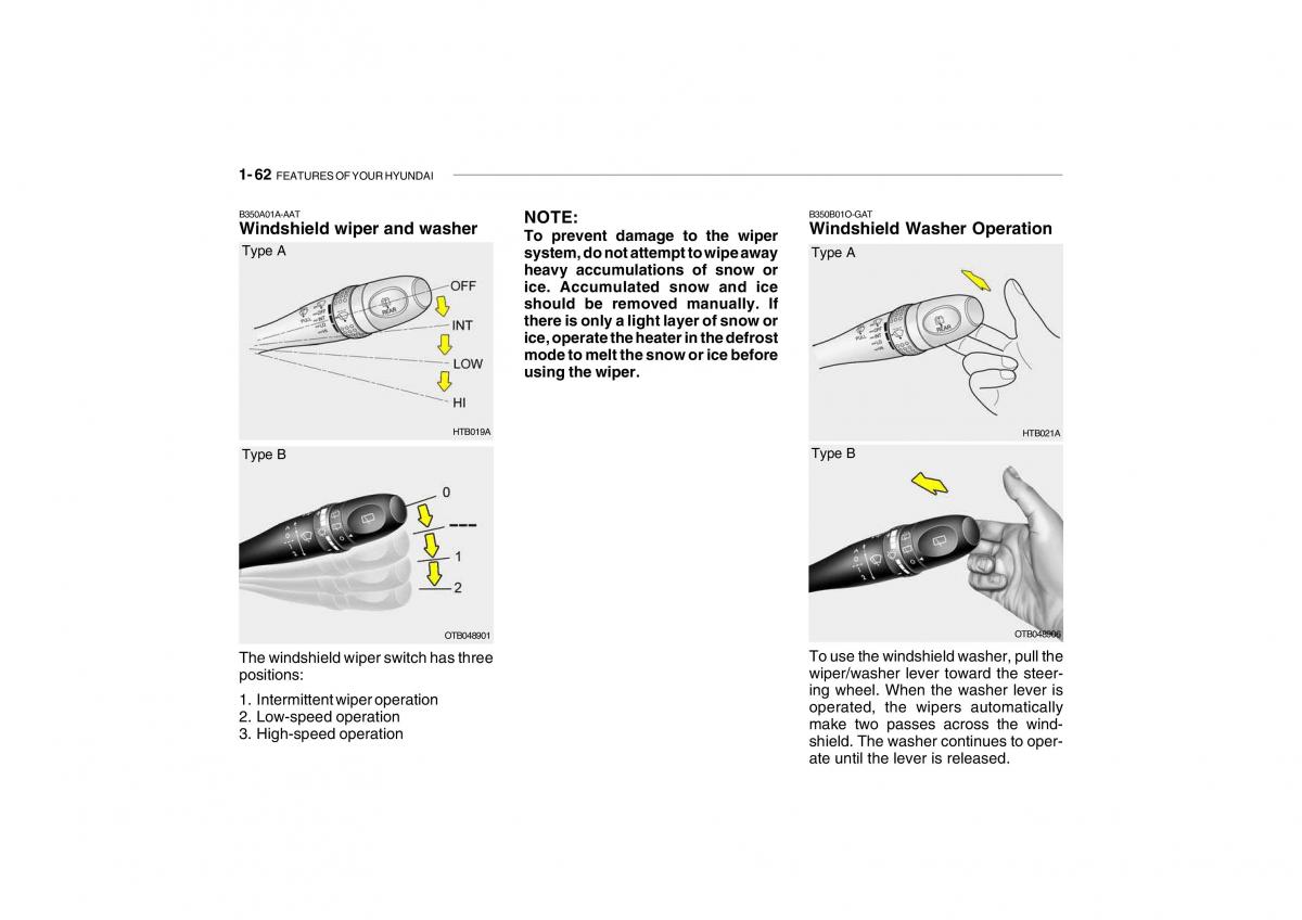 Hyundai Getz owners manual / page 74