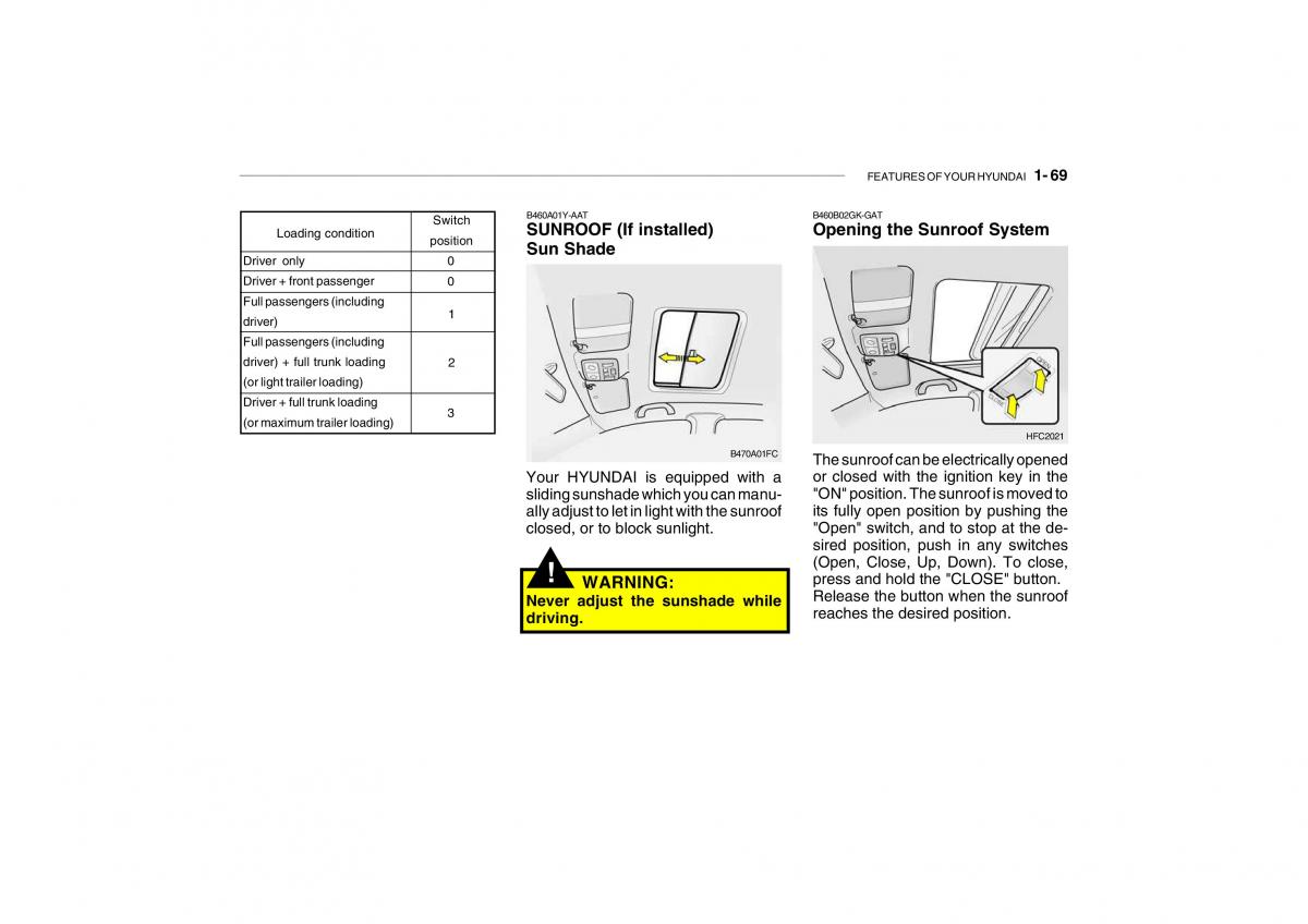 Hyundai Getz owners manual / page 81