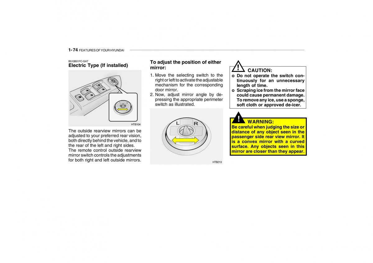 Hyundai Getz owners manual / page 86