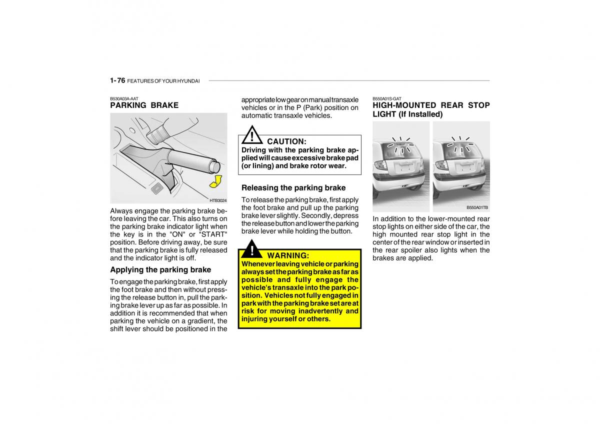 Hyundai Getz owners manual / page 88