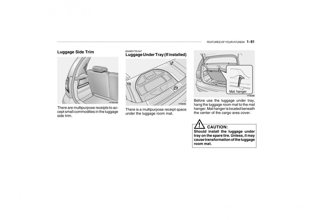 Hyundai Getz owners manual / page 93