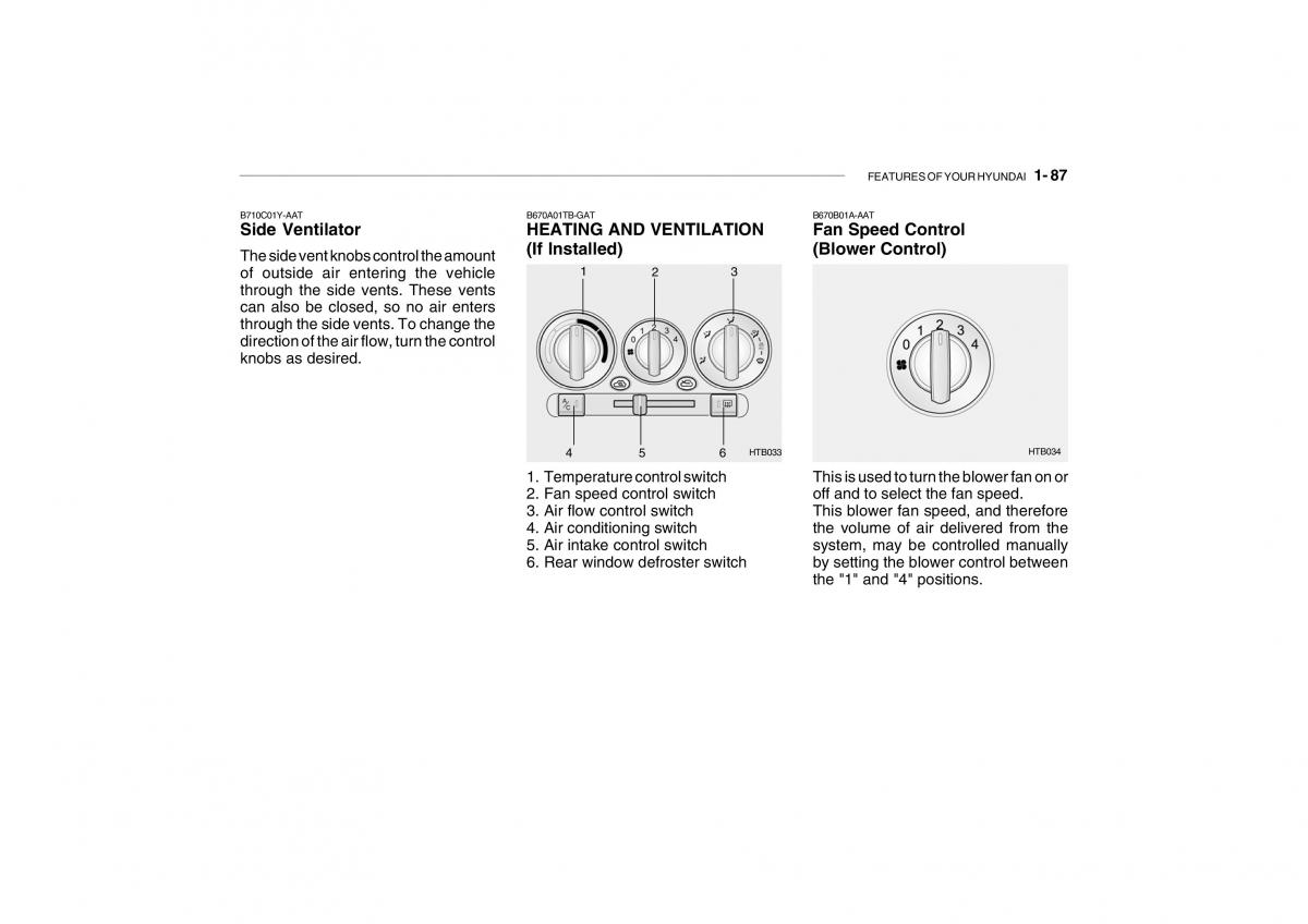 Hyundai Getz owners manual / page 99