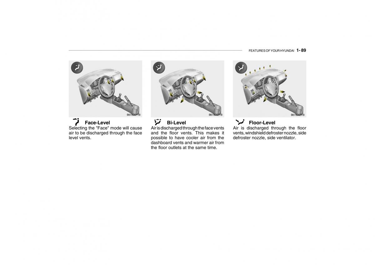 Hyundai Getz owners manual / page 101