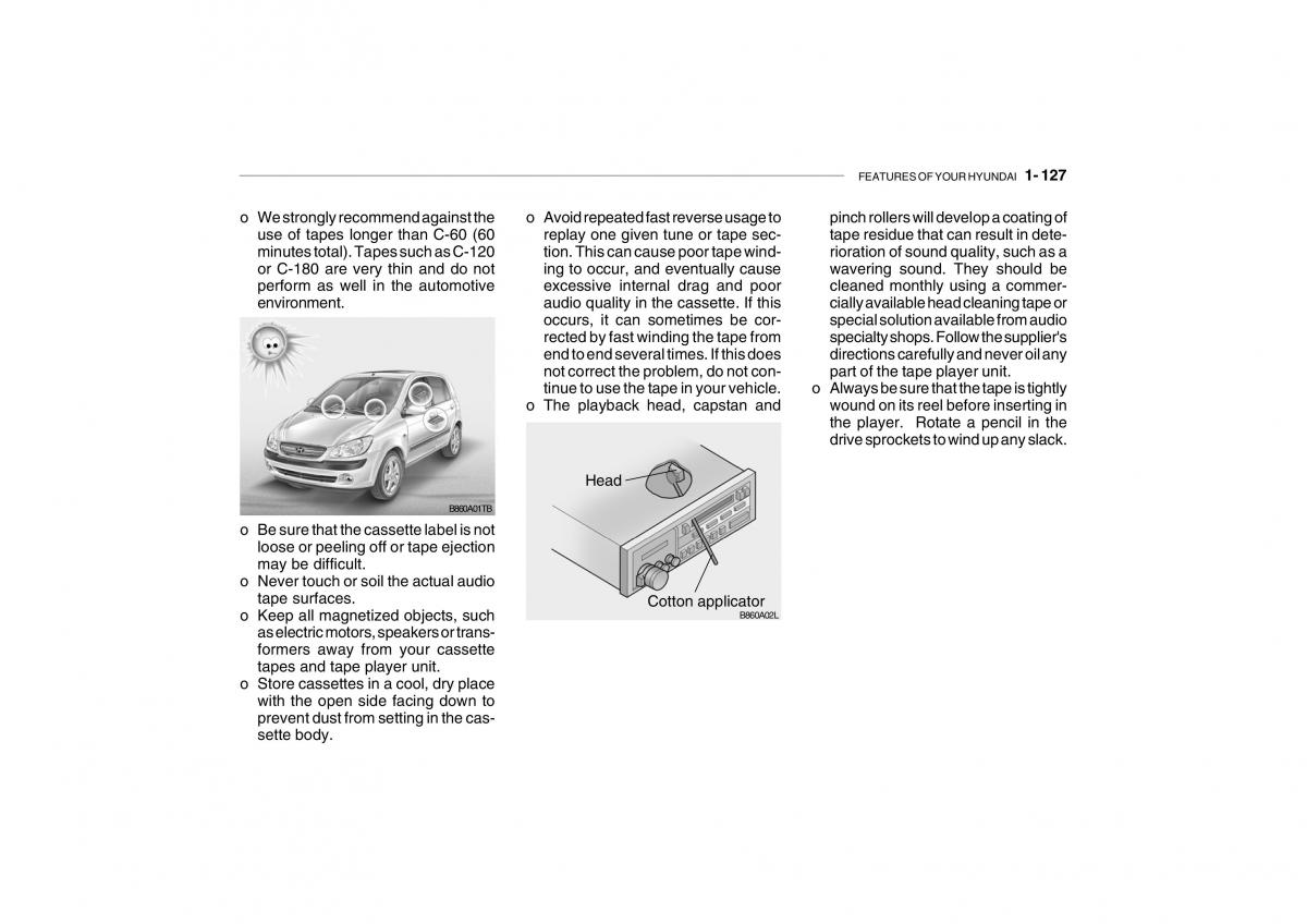 Hyundai Getz owners manual / page 139