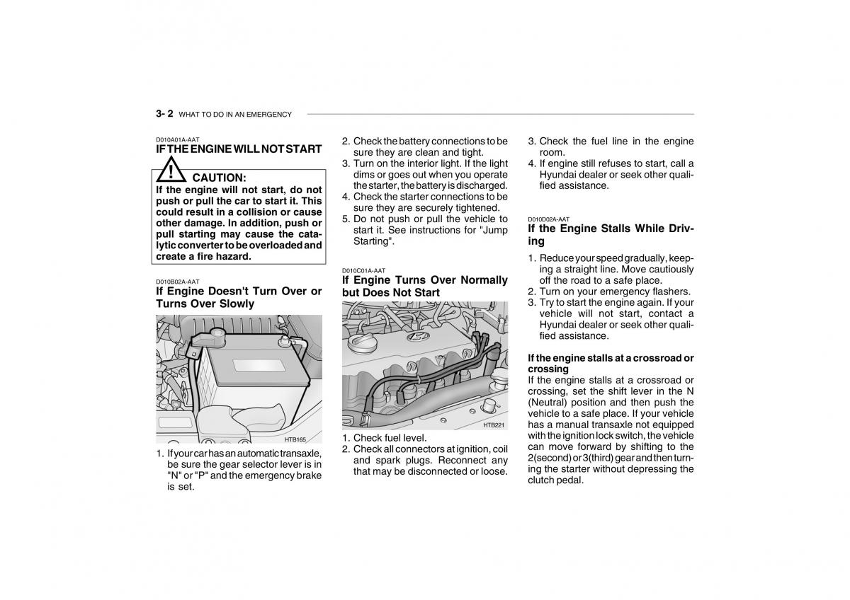 Hyundai Getz owners manual / page 165