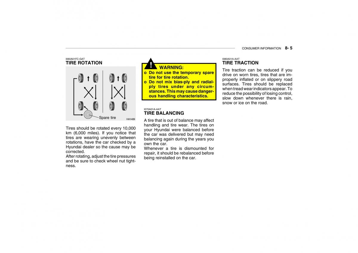 Hyundai Getz owners manual / page 243