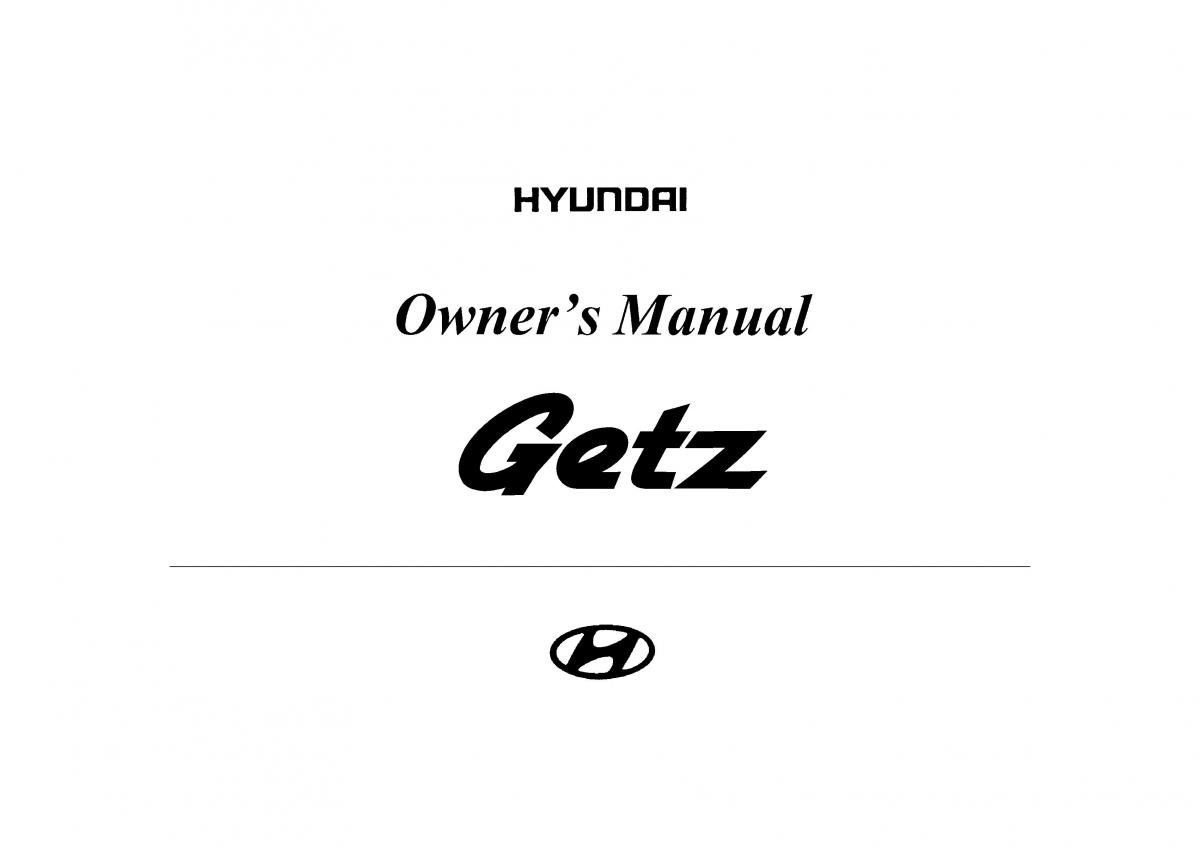 Hyundai Getz owners manual / page 255