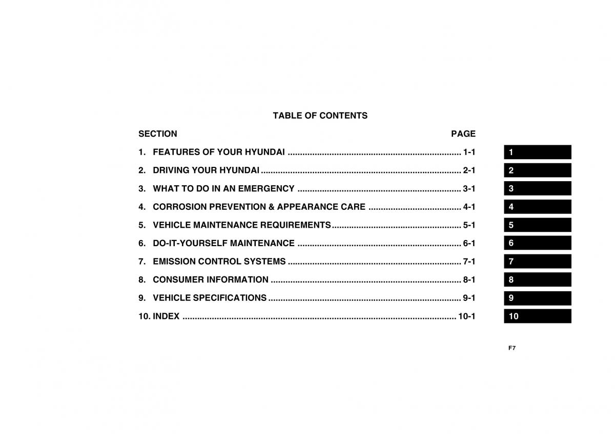 Hyundai Getz owners manual / page 263