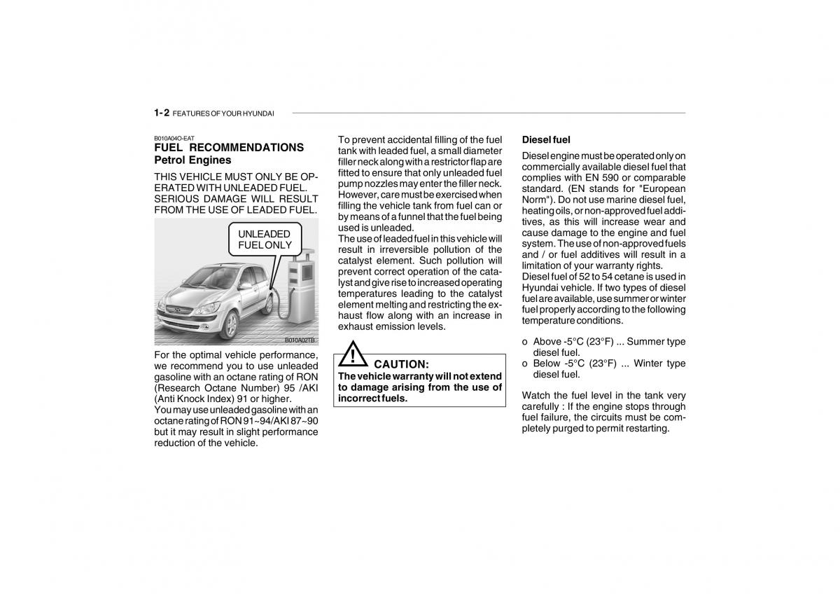 Hyundai Getz owners manual / page 268