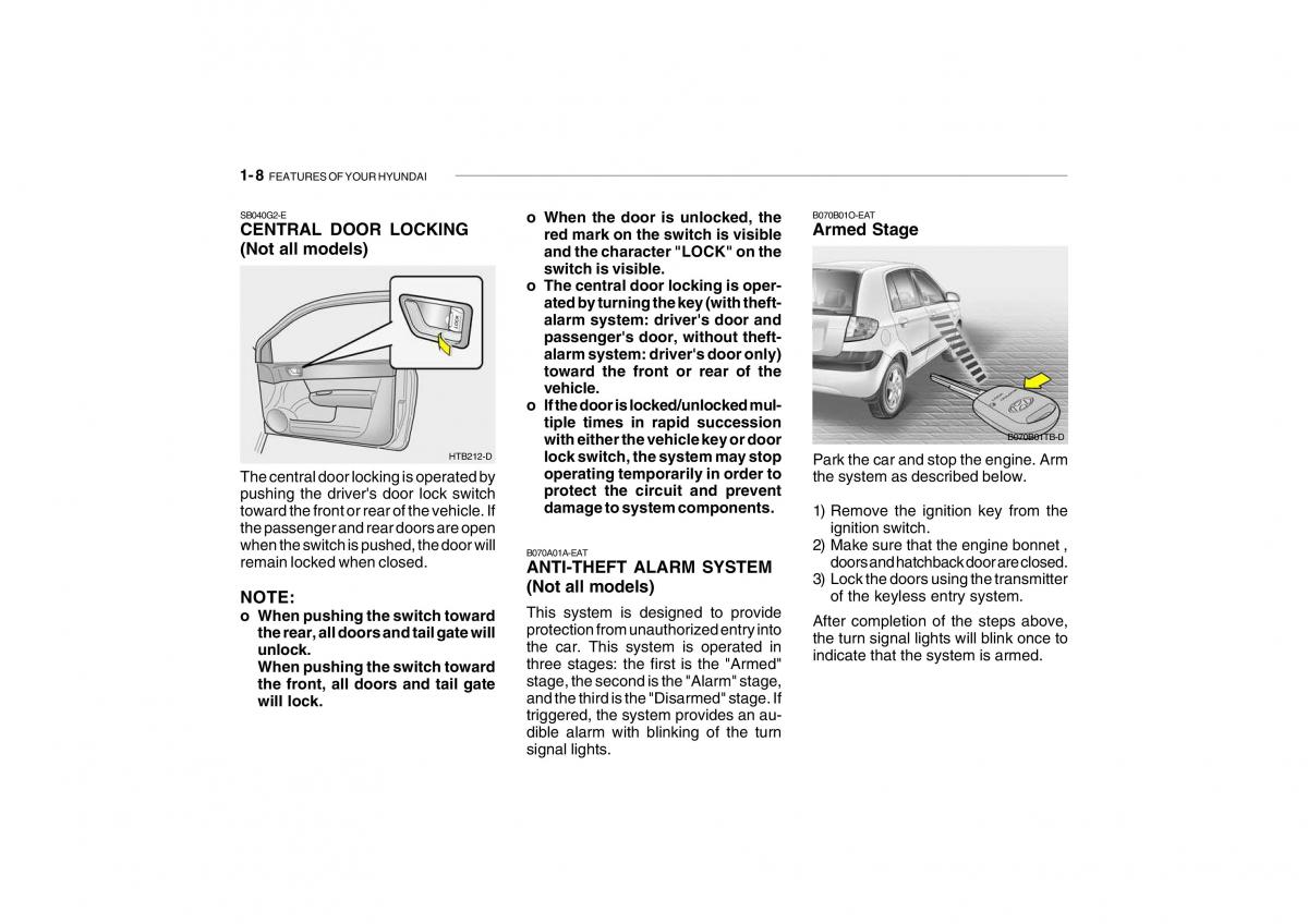 Hyundai Getz owners manual / page 274