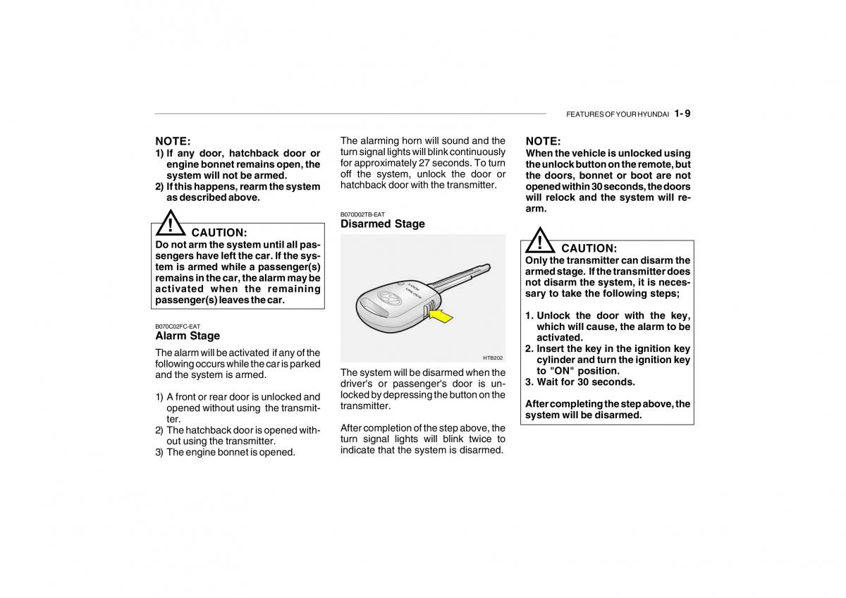 Hyundai Getz owners manual / page 275