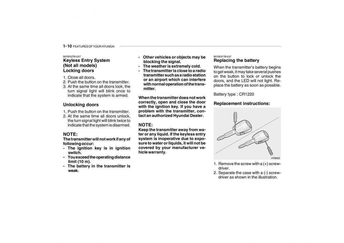 Hyundai Getz owners manual / page 276