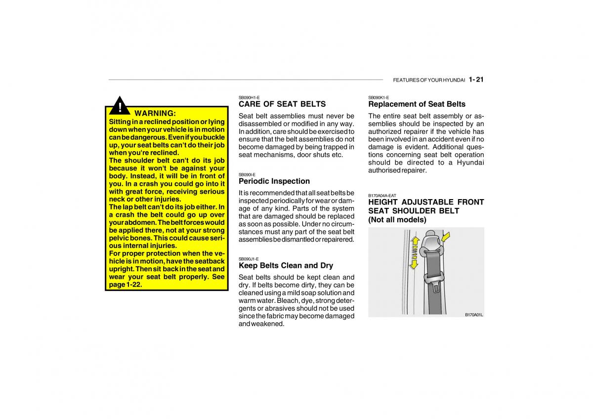 Hyundai Getz owners manual / page 287