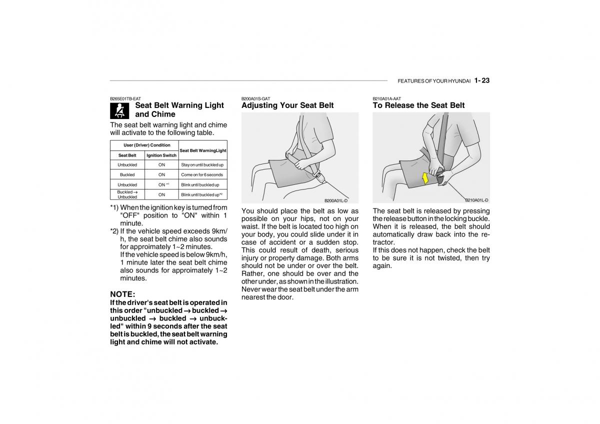 Hyundai Getz owners manual / page 289