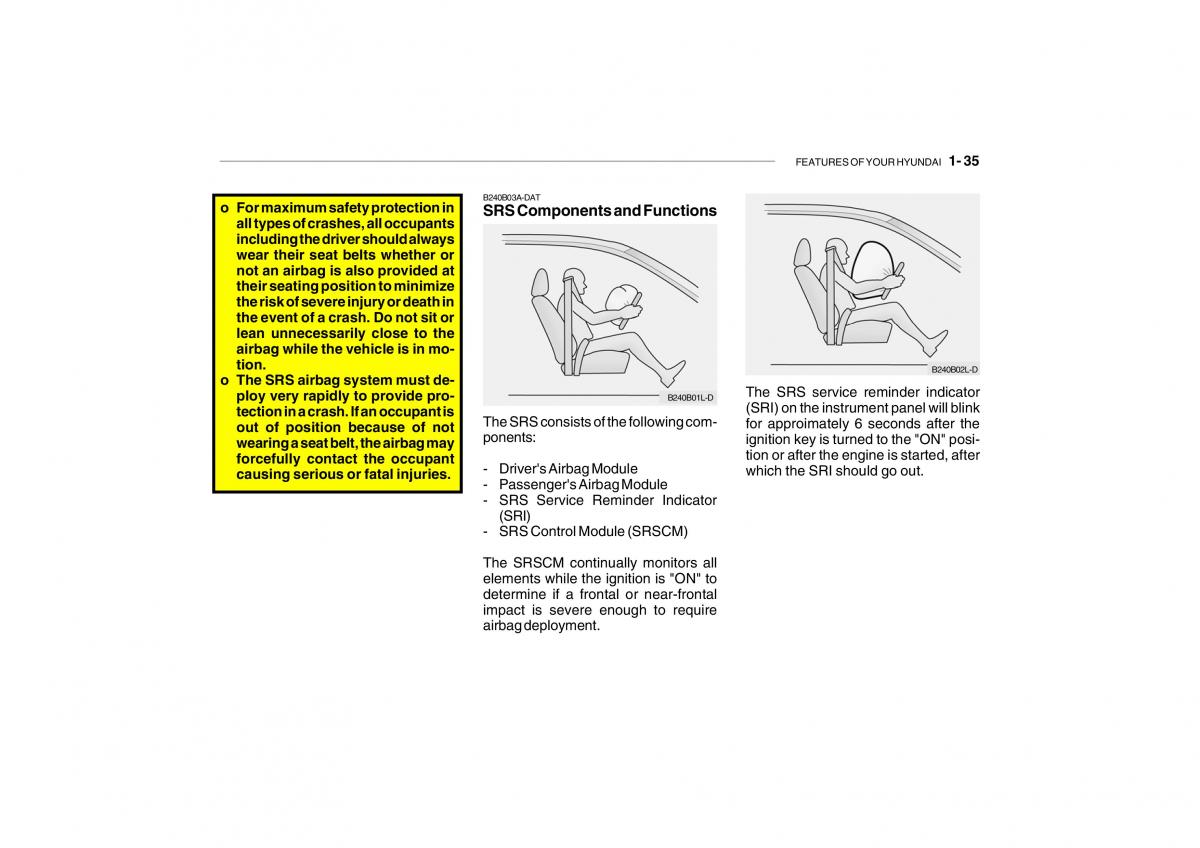 Hyundai Getz owners manual / page 301