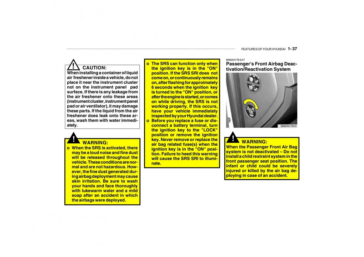 Hyundai Getz owners manual / page 303