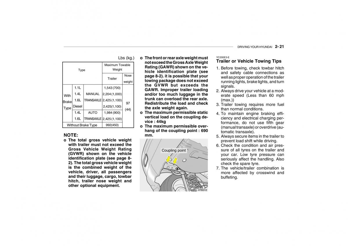 Hyundai Getz owners manual / page 381