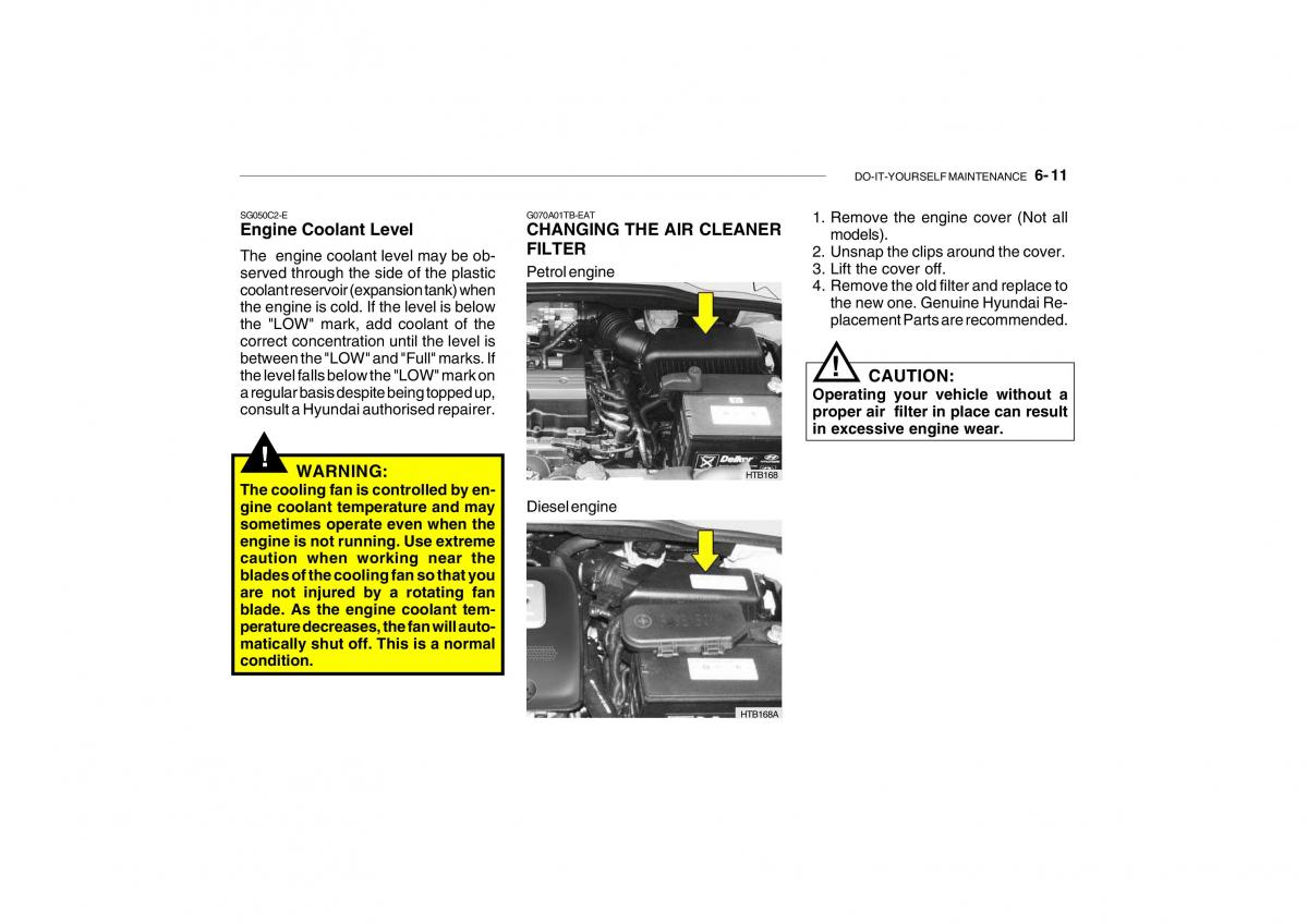 Hyundai Getz owners manual / page 422