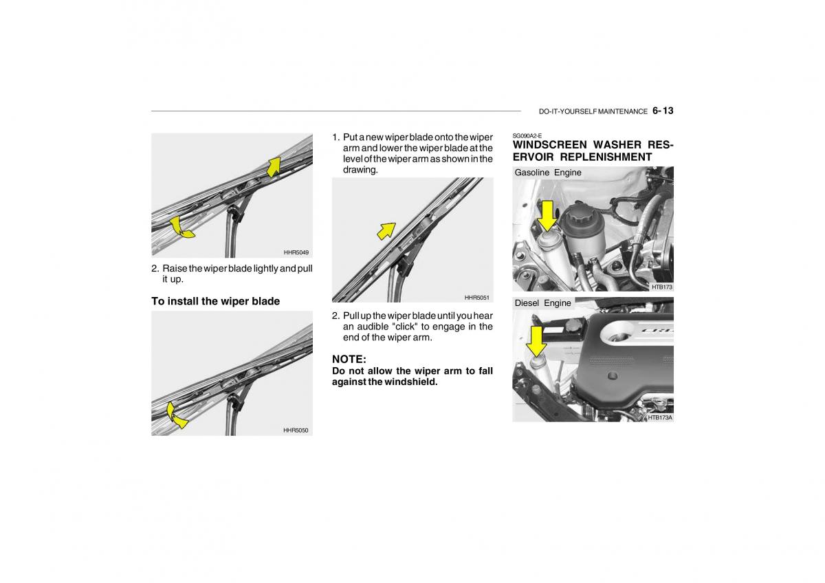 Hyundai Getz owners manual / page 424