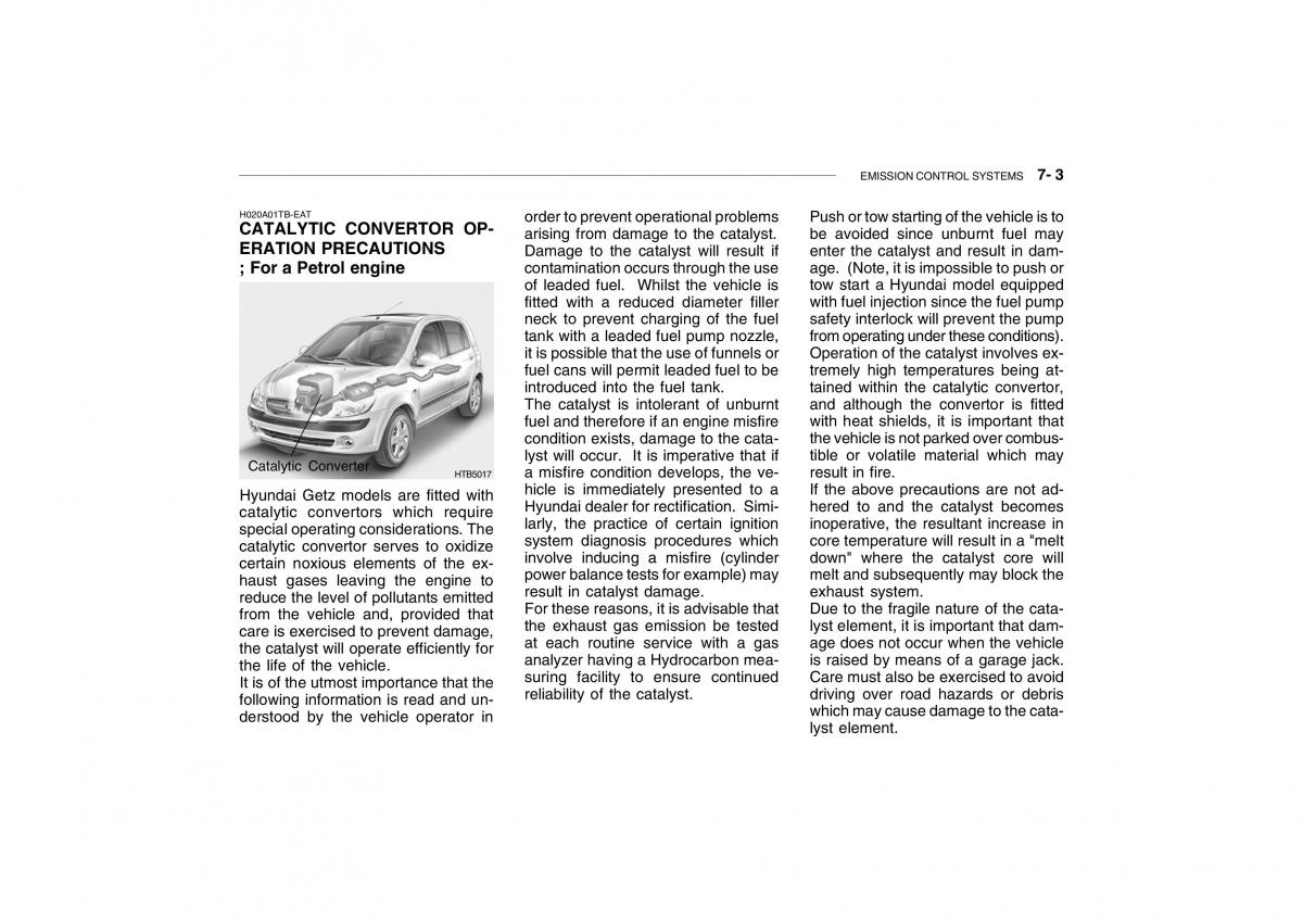 Hyundai Getz owners manual / page 447