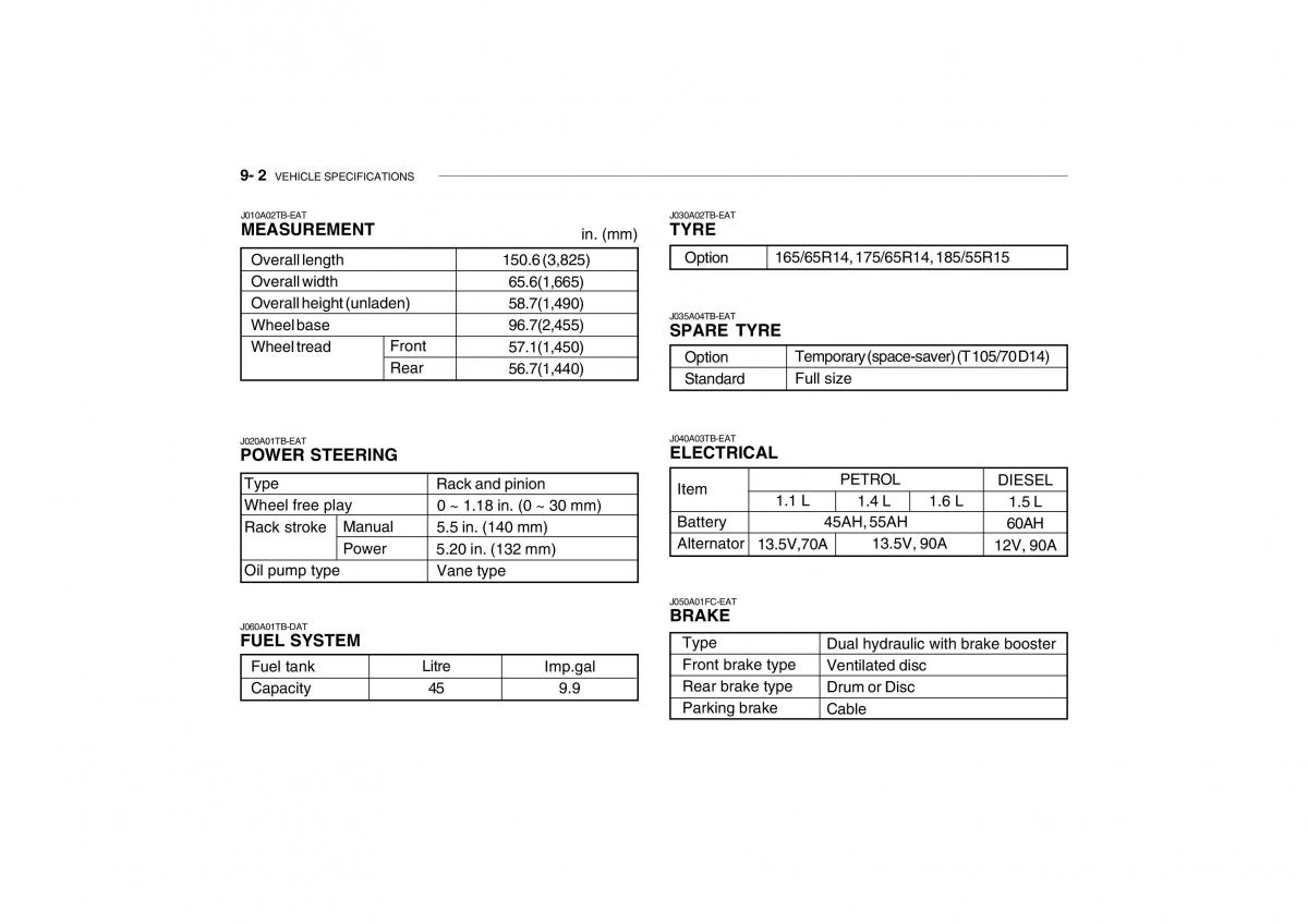 Hyundai Getz owners manual / page 456