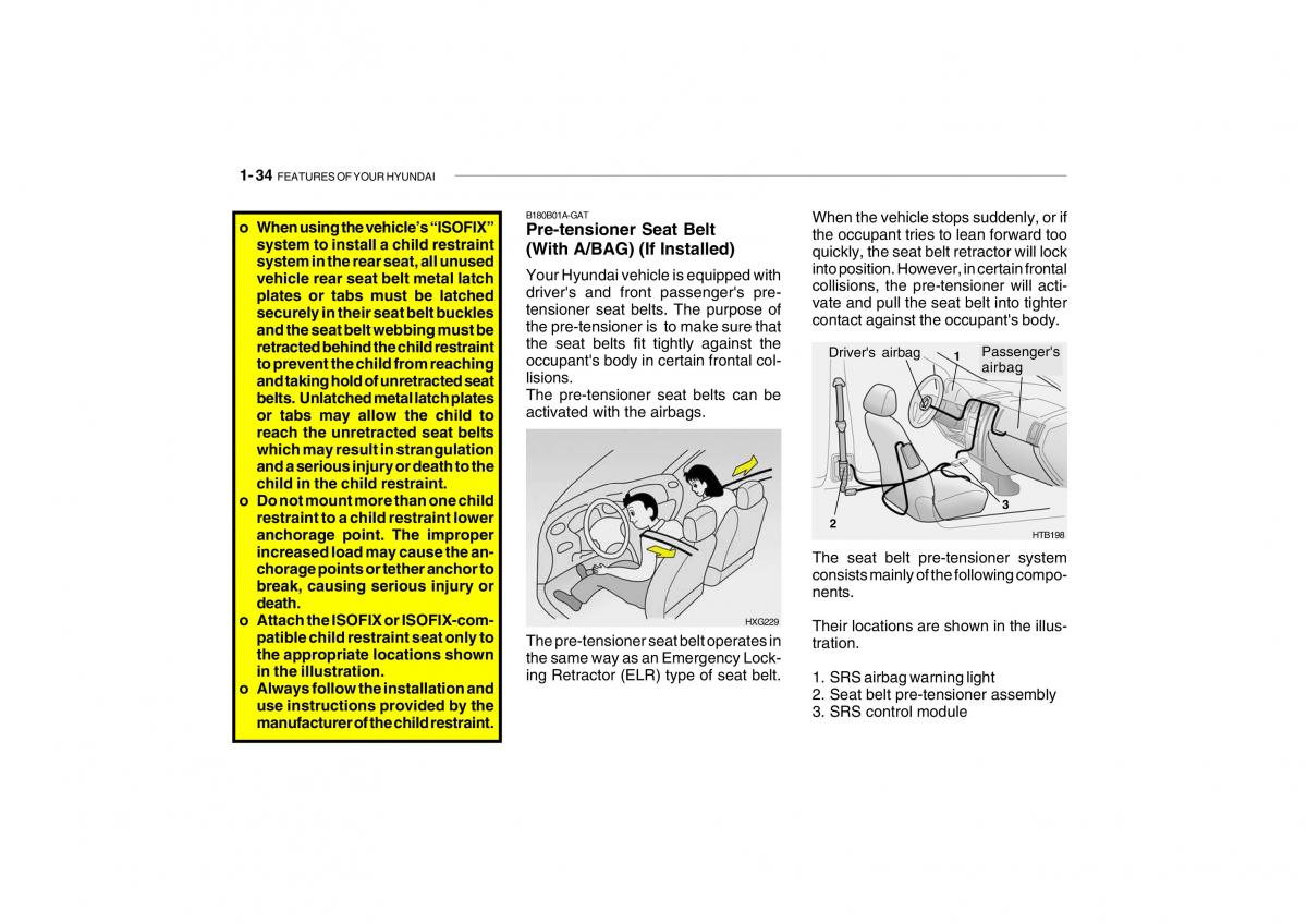 Hyundai Getz owners manual / page 46