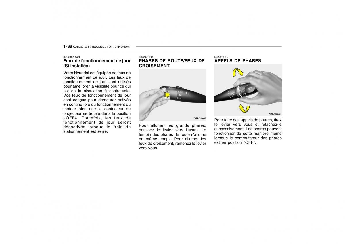 Hyundai Getz manuel du proprietaire / page 76