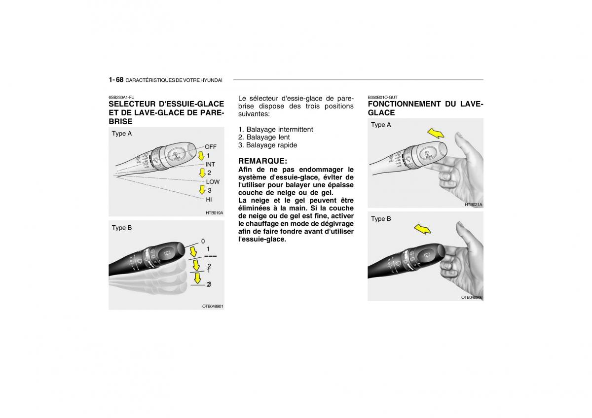 Hyundai Getz manuel du proprietaire / page 78