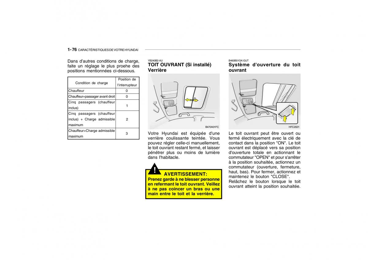 Hyundai Getz manuel du proprietaire / page 86